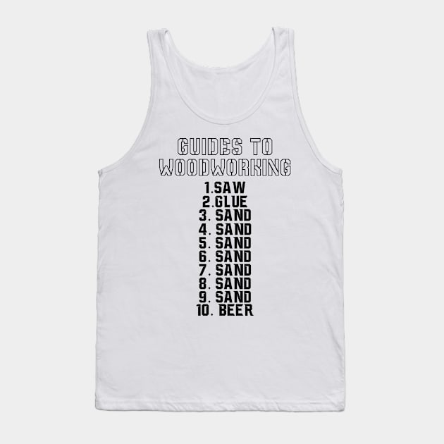 Guides To Woodworking 1.Saw 2.Glue 3.Sand 4.Sand 5.Sand 6.Sand 7.Sand 8.Sand 9.Sand 10.Beer Tank Top by shopbudgets